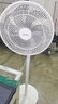 美的（Midea）電風(fēng)扇家用7葉落地扇搖頭電風(fēng)扇循臥室宿舍輕音風(fēng)扇臺式桌面小型風(fēng)扇臺地兩用升級款 白色丨7葉臺地兩用 曬單實(shí)拍圖