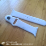 崇捷適用于蘋果手表iwatch表帶ultra2/S9/8/7/6/SE/5/通用款手表帶運(yùn)動(dòng)硅膠表帶蘋果周邊 月牙白【蘋果表帶38/40/41通用】 曬單實(shí)拍圖
