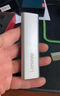 聯(lián)想（Lenovo）1TB 移動(dòng)硬盤固態(tài)(PSSD) ZX1 Type-c USB3.1雙接口 讀速560MB/s 手機(jī)直連 電腦 銀色 曬單實(shí)拍圖