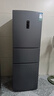 容聲252升冰箱一級風(fēng)冷無霜變頻小戶型家用宿舍租房三門BCD-252WD18NP 曬單實拍圖