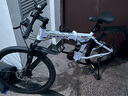 鳳凰（PHOENIX） 鳳凰自行車可折疊山地車路虎男士成年人變速女式越野公路單車 條輪消白/折疊雙避震/全競速軸承 26寸24速【參考：158-188cm】 曬單實(shí)拍圖