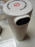FGA富光智能指紋解鎖密碼兒童保溫杯男女小學(xué)生吸管水杯子節(jié)日禮物粉 曬單實(shí)拍圖
