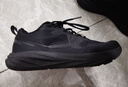 特步薄底香菜男跑鞋新款減震回彈耐磨輕盈寬楦鞋通勤運動(dòng)休閑鞋 黑 40 曬單實(shí)拍圖