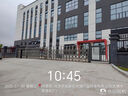 電動(dòng)伸縮門不銹鋼折疊推拉大門學(xué)校廠房工廠智能遙控收縮鋁合金門 精帝1號 曬單實(shí)拍圖