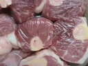 原切新鮮羊腱子羊小腿帶骨羊肉切塊羊小腿清真乳羔羊 乳羔羊腿切塊2斤 曬單實(shí)拍圖