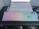 CHERRY櫻桃 MX10.1 機械鍵盤 無線鍵盤 游戲鍵盤 RGB燈效 超薄機身 合金外殼 銀色 矮紅軸 曬單實拍圖