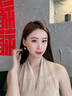 中國黃金CHINA GOLD心中有你足銀耳環(huán)女托帕石耳釘浪漫七夕情人節(jié)禮物送女友老婆生日 京速達-足銀心中有你托帕石耳環(huán) 曬單實拍圖