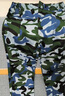 曇蓓漫軍訓服套裝大學(xué)生迷彩服全套海洋藍高中迷彩t恤短袖軍訓上衣褲子 170?；辏═恤+褲子+帽子+腰帶） 曬單實(shí)拍圖