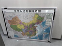 掛畫2025新版裝飾畫大型會議室辦公室墻面壁畫定制 中國地圖 148cm*108cm【實木邊框】 曬單實拍圖