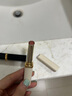歐萊雅浮光細管口紅615小雀斑奶茶色滋潤素顏顯白唇膏七夕禮物送女友 曬單實(shí)拍圖