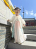 ZOZX德國女童古裝漢服頭飾兒童古風(fēng)飄帶發(fā)夾女孩中國風(fēng)發(fā)卡子中秋發(fā)飾半夏開(kāi)花-1對 曬單實(shí)拍圖