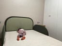 咚噠兒童床實木女孩男孩1.5米單人床小戶型兒童拼接床公主軟包伸縮床 【櫸木】抽拉床 1500mm*2000mm 曬單實拍圖