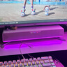 邁從（MCHOSE）G20Pro 電腦音響音箱藍牙5.4電競游戲7.1音效低音炮有線(xiàn)桌面桌搭臺式長(cháng)條帶高清麥克風(fēng)話(huà)筒 RGB燈 G20 Pro 白色【6單元/17種燈效】 曬單實(shí)拍圖