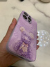 圣圖朗新款iPhone16永生花暴力熊適用蘋(píng)果15promax手機殼14Plus液態(tài)小羊皮11高級感13全包軟防摔12保護套 永生花暴力熊【草紫色】液態(tài)小羊皮 iPhone 14 Pro 曬單實(shí)拍圖
