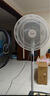 美的（Midea）【颶風節(jié)能】七葉柔風立式電風扇/家用輕音落地扇/臺式小型風扇/大風力遙控定時搖頭風扇 SAH35BSJ 曬單實拍圖
