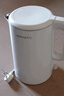 九陽（Joyoung）熱水壺燒水壺電水壺 雙層壺體 304不銹鋼 1.5L家用0膠水電水壺 K15FD-W123 曬單實拍圖