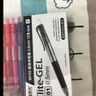 晨光(M&G)文具0.5mm黑色熱可擦中性筆芯 按動(dòng)子彈頭簽字筆替芯 魔力水筆芯 20支/盒7702開(kāi)學(xué) 曬單實(shí)拍圖