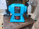 OLOEY小型臺式砂輪機(jī)家用多功能220V工業(yè)級電動拋光機(jī)磨刀磨光沙輪機(jī) 5寸橘色帶LED燈 曬單實拍圖