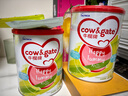 牛欄（Cow&Gate）【品牌授權】港版牛欄嬰幼兒配方奶粉 A2 β-酪蛋白 3段x2罐效期至27.2 900g/罐 曬單實(shí)拍圖
