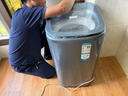 海爾5公斤洗衣機(jī)波輪直驅(qū)變頻全自動(dòng)一級(jí)能效迷你洗衣機(jī)小型家用嬰兒兒童洗衣機(jī)電離除菌羊毛洗頑漬洗 【5kg洗衣機(jī)】直驅(qū)變頻+電離除菌+自編程+桶自潔 曬單實(shí)拍圖