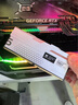 宏碁掠奪者（PREDATOR）48G(24G×2)套裝 DDR5 6000頻率 臺式機內存條 Hermes冰刃系列 RGB燈條(C28) 白色 AI電腦配件 曬單實拍圖