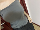 【辣妹純欲】褶皺吊帶背心女夏季細肩帶內搭甜辣風(fēng)小上衣外穿顯瘦 灰色凸顯身材 均碼 75-125斤 曬單實(shí)拍圖