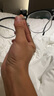 蔡司（ZEISS）鏡片近視眼鏡框男半框防藍光輻射可配帶散光度數(shù)眼睛女鈦合金鏡架 簡約款 黑銀 眼鏡框( 八大倉庫直發(fā)） 曬單實拍圖