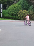 優(yōu)貝（RoyalBaby）兒童自行車5-9歲男女學(xué)生通勤鎂合金單車月亮系列 宇航員18寸粉色 曬單實(shí)拍圖