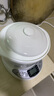 金灶（KAMJOVE）隔水燉 微電腦隔水燉盅 白瓷電燉鍋煲湯煮粥鍋 KV-08T 白色 0.8L 曬單實(shí)拍圖