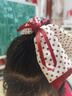 加恩倍2025新款甜美小女孩公主頭紅色蝴蝶結發(fā)夾網(wǎng)紅波點(diǎn)兒童盤(pán)發(fā)抓 紅色圓形波點(diǎn)蝴蝶結抓夾1個(gè) 曬單實(shí)拍圖