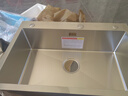 華帝（VATTI）水槽廚房洗菜盆一體盆 洗碗大單槽洗菜水池盆304不銹鋼-以舊換新 曬單實(shí)拍圖