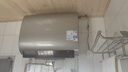 美的（Midea）60升玲瓏超薄雙膽扁桶電熱水器3300W家用一級能效鎂棒免換速熱F6033-UD5(HE)以舊換新國家補貼 曬單實(shí)拍圖
