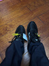 阿迪達(dá)斯 （adidas）男鞋跑步鞋秋季舒適網(wǎng)面透氣舒適黑色運(yùn)動鞋 黑 42 曬單實(shí)拍圖
