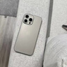 圖璐璐【自帶鏡頭膜】適用蘋果16/15Promax手機(jī)殼iPhone14pro全包防摔13PM男超薄磨砂plus新款散熱保護(hù)套 【鈦原色】超薄-散熱-防指紋 蘋果15promax【自帶鏡頭膜】 曬單實(shí)拍圖