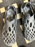 邁樂戶外洞洞鞋HYDRO MOC毒液透氣輕便溯溪洞洞鞋男沙灘涼鞋鋼鐵灰42 曬單實拍圖