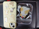 贏品樂親膚感奶黃色貓咪適用iphone14/15pro蘋果16手機(jī)殼11可愛12pro全包防摔硅膠保護(hù)套小眾女高級(jí)感 同款支架+膚感二合一-黃底 6只貓 iPhone 14 曬單實(shí)拍圖