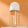 貝親（Pigeon）PPSU寬口徑防脹氣奶瓶240ml M號(hào)奶嘴 3個(gè)月+ AA191 曬單實(shí)拍圖