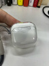 品勝 適用AirPods4保護套 AirPods四代保護殼通用降噪版2024款蘋(píng)果耳機保護套透明軟殼防摔防刮 含掛繩 曬單實(shí)拍圖