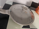 紅廚陶瓷平底鍋不粘鍋小煎鍋家用煎餅煎蛋煎牛排專用電磁爐鍋灰色28cm 曬單實拍圖