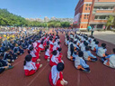 G.duck小黃鴨兒童運動(dòng)套裝2025新款寶寶國潮男女童衣服時(shí)尚中國風(fēng)套裝 紅色--中國[三件套] 80碼建議身高70-80厘米 均碼 曬單實(shí)拍圖