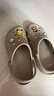 卡駱馳（crocs）貝雅洞洞鞋男女鞋戶外涼拖休閑拖鞋沙灘鞋涼鞋 10126-2V3 M9W11 曬單實(shí)拍圖
