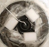 美的（Midea）風(fēng)扇燈餐廳吊扇燈led臥室燈隱形扇葉遙控三防燈具熟睡風(fēng)包安裝 曬單實(shí)拍圖