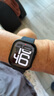 Apple/蘋果 Watch Series 10 智能手表GPS款46毫米亮黑色鋁金屬表殼濃墨色回環(huán)式運(yùn)動表帶MX283CH/B 曬單實(shí)拍圖