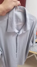 碼尚定制【標準版】指揮官200支紗全能免燙襯衫標準版男士襯衫夏 蒼穹灰短袖款 42 曬單實(shí)拍圖