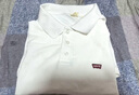 Levi's李維斯冰酷系列25春夏新款男士針織休閑簡(jiǎn)約涼感短袖Polo衫 白色 004KC-0001 XL 曬單實(shí)拍圖