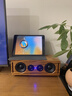 德國柏林之聲有源音響藍牙桌面電腦音箱復古一體機音響斑馬木 非洲斑馬實木原裝禮盒裝支持藍牙 曬單實拍圖