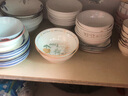 陶瓷碗家用2024新款喜慶喬遷新居碗碟餐具套裝歲月靜好飯碗 歲月靜好4碗 曬單實(shí)拍圖