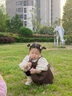 G.DUCKKIDS小黃鴨女童連衣裙秋裝中小童長(cháng)袖碎花裙套裝兒童裙子女寶寶公主裙 咖色 120 建議5~6歲【110-120cm】cm 曬單實(shí)拍圖