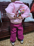 G.DUCKKIDS童裝女童春裝套裝兒童服裝小童春裝運(yùn)動(dòng)衛(wèi)衣兩件套1-3女寶寶衣服 粉紅色草莓熊【春秋款】 90 尺碼1~2歲【 80-90cm】 曬單實(shí)拍圖