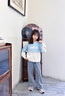 艾卡諾 I.KARNOW女童套裝秋季兒童2025新款秋裝時(shí)髦洋氣衛(wèi)衣女孩中大童喇叭牛仔褲 4916漸變藍(lán)+13131藍(lán)色 140 曬單實(shí)拍圖